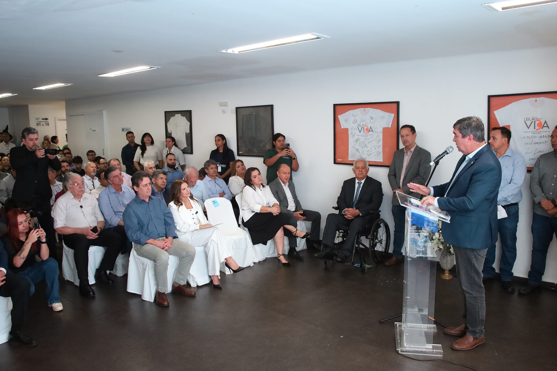 Com apoio do Governo do Estado, Hospital de Câncer inaugura quarto andar e amplia leitos para oncologia Com apoio do Governo do Estado, Hospital de Câncer inaugura quarto andar e amplia leitos para oncologia