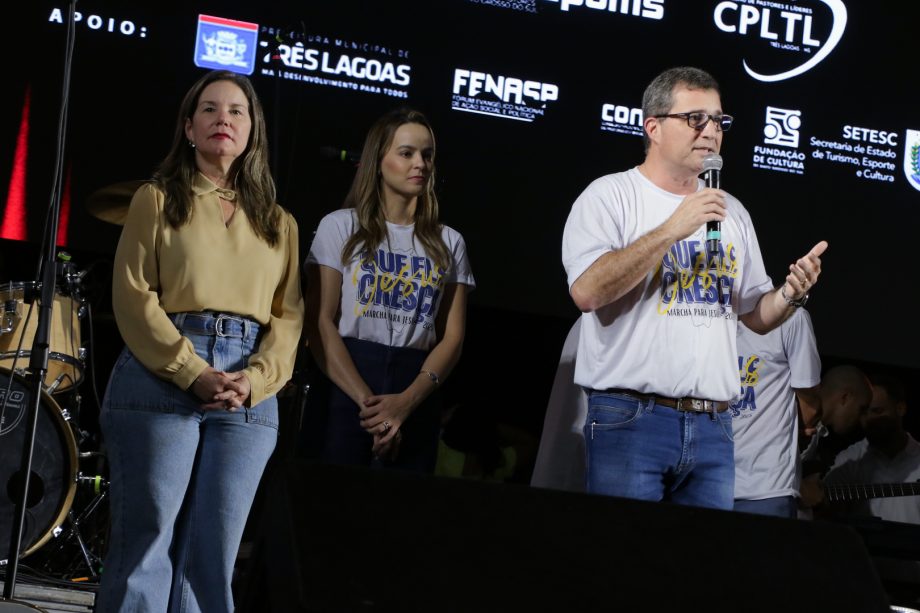 7ª Marcha para Jesus reúne quase 20 mil pessoas da comunidade cristã em Três Lagoas
