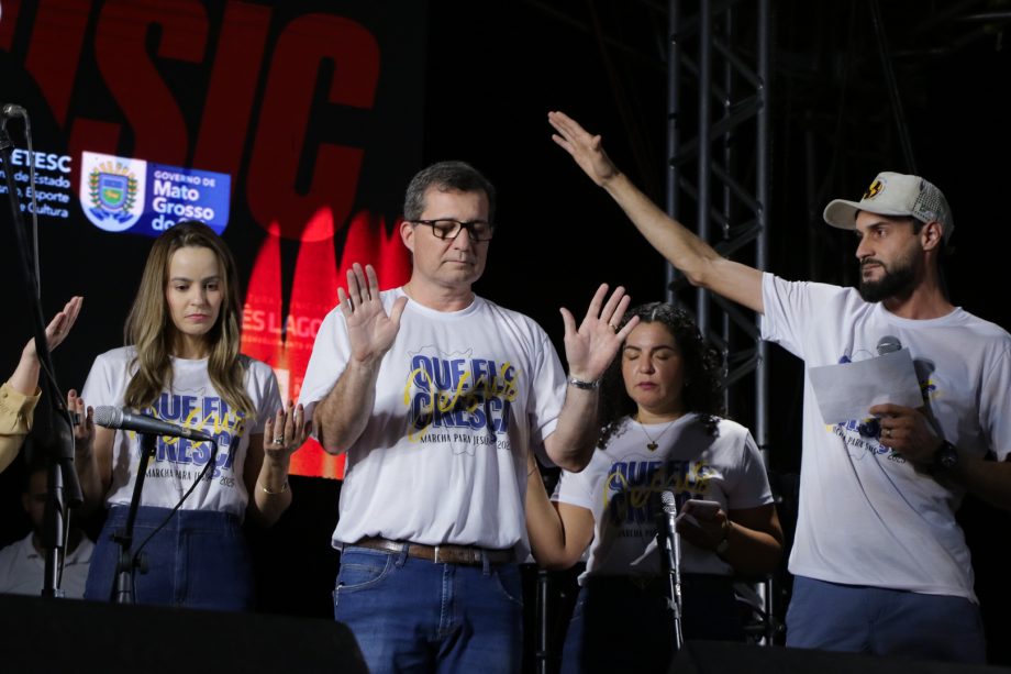 7ª Marcha para Jesus reúne quase 20 mil pessoas da comunidade cristã em Três Lagoas