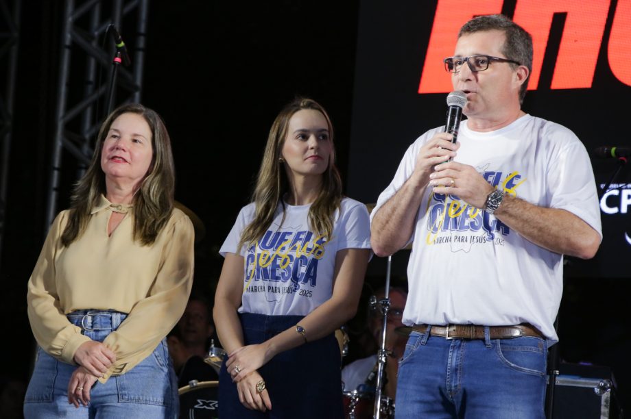 7ª Marcha para Jesus reúne quase 20 mil pessoas da comunidade cristã em Três Lagoas