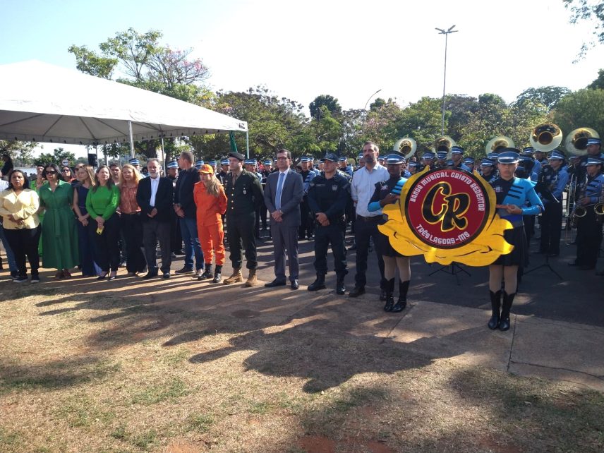 Polícia Militar participa do desfile Cívico Militar de 7 de Setembro em Três Lagoas