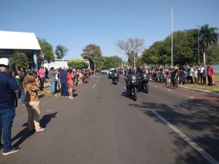 Polícia Militar participa do desfile Cívico Militar de 7 de Setembro em Três Lagoas