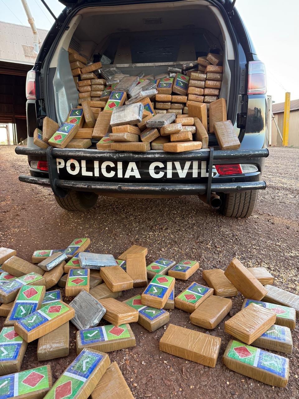 Polícia Civil incinera aproximadamente 12 toneladas de drogas em Campo Grande