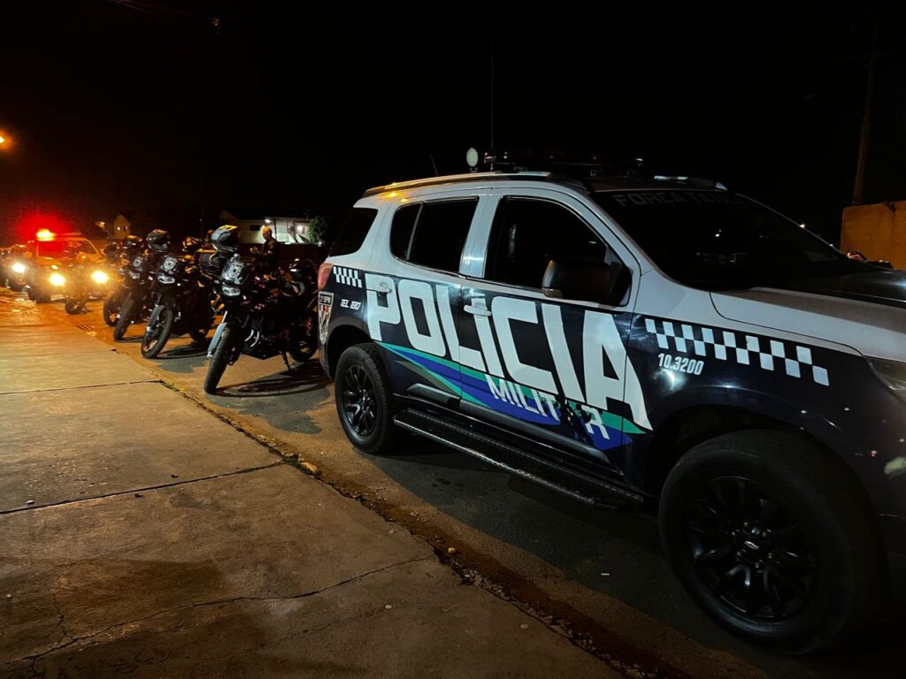 PM realiza mais uma edição da 'Operação Tranquilidade Pública' em Três Lagoas