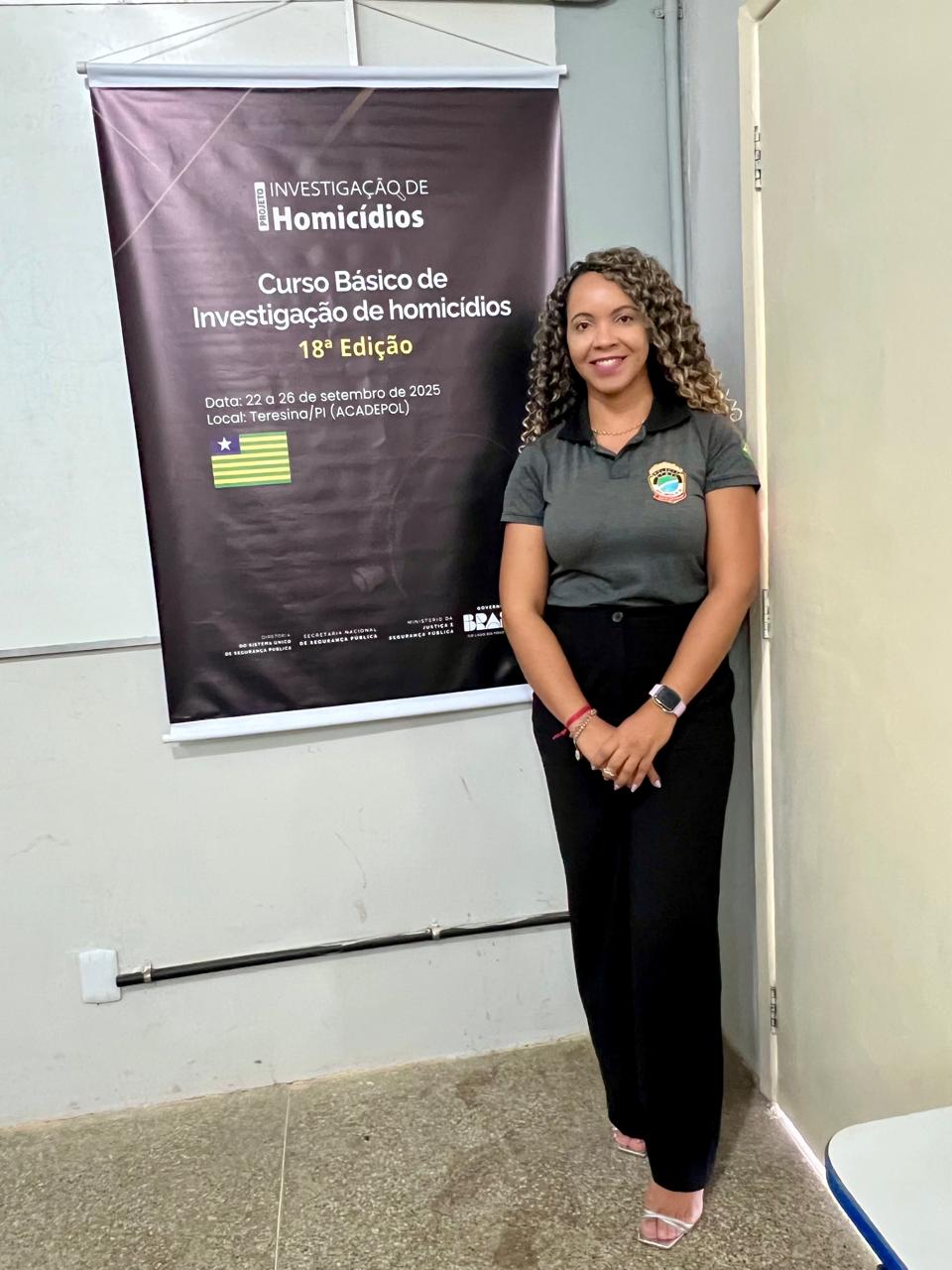 Policial Civil de Bataguassu participa de capacitação em investigação de homicídios no Piauí