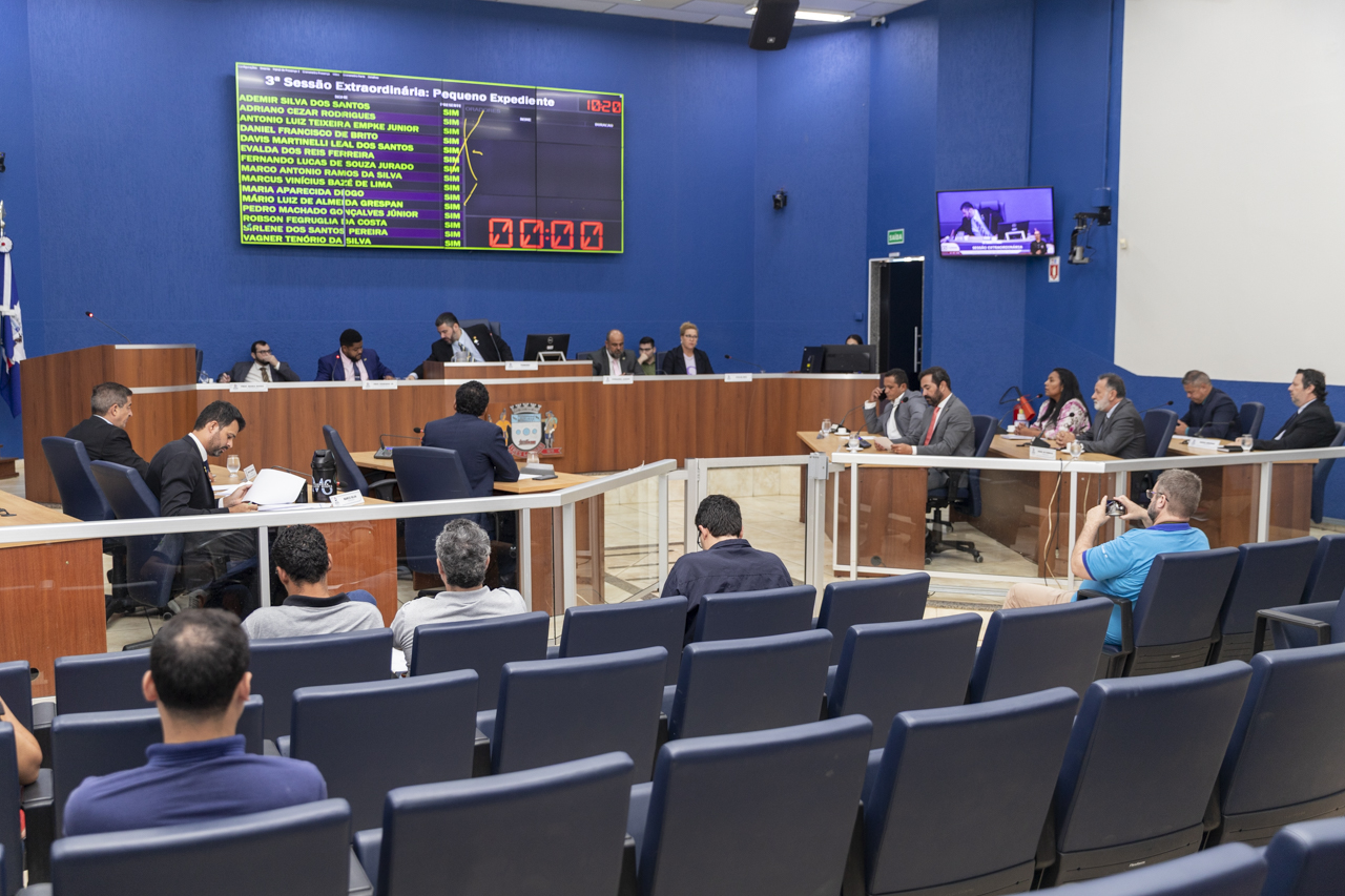 Câmara aprova Plano Plurianual em primeiro turno