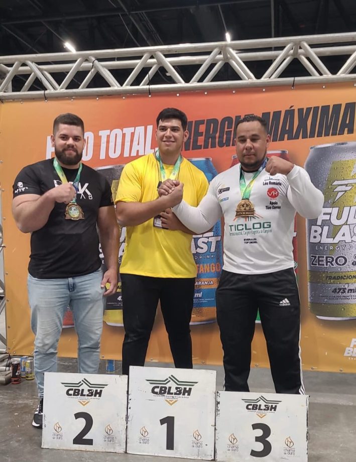 Equipe de Luta de Braço de Três Lagoas brilha em São Paulo e conquista títulos nacionais Equipe de Luta de Braço de Três Lagoas brilha em São Paulo e conquista títulos nacionais