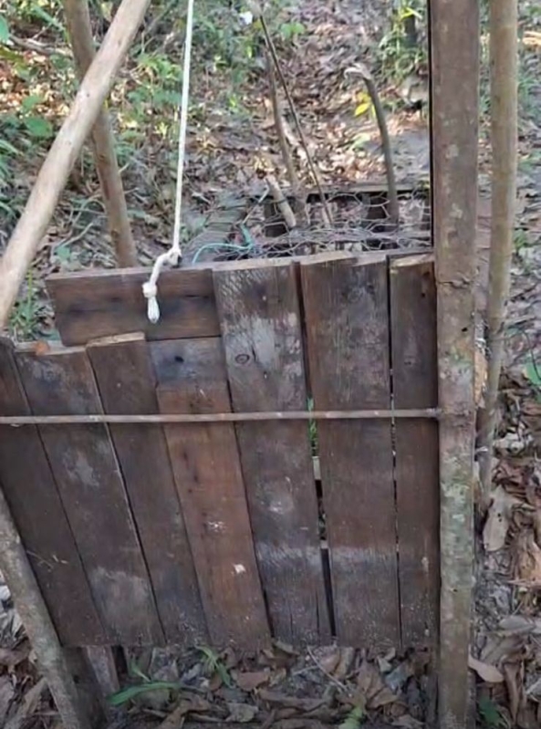 Brasilândia combate crime ambiental com apreensão de armadilha na Reserva Cisalpina Brasilândia combate crime ambiental com apreensão de armadilha na Reserva Cisalpina