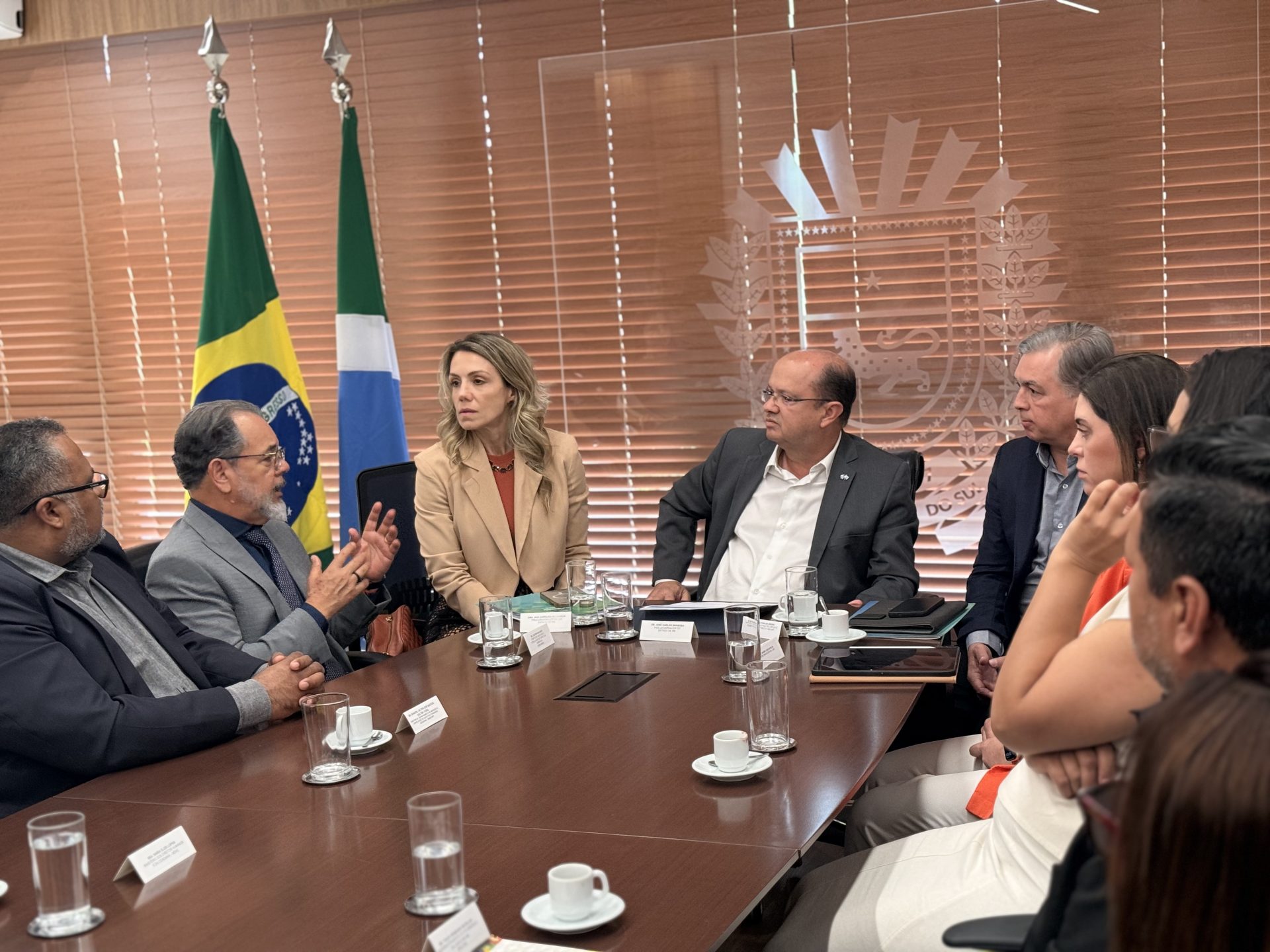 Governo de Mato Grosso do Sul e União alinham ações para promoção da paz no campo Governo de Mato Grosso do Sul e União alinham ações para promoção da paz no campo