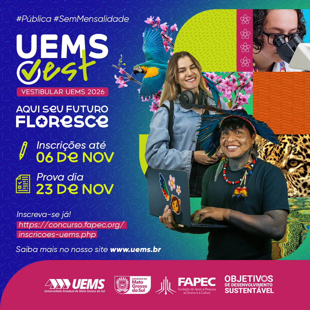 UEMSVest 2026: Candidatos e candidatas têm duas semanas realizar a inscrição
