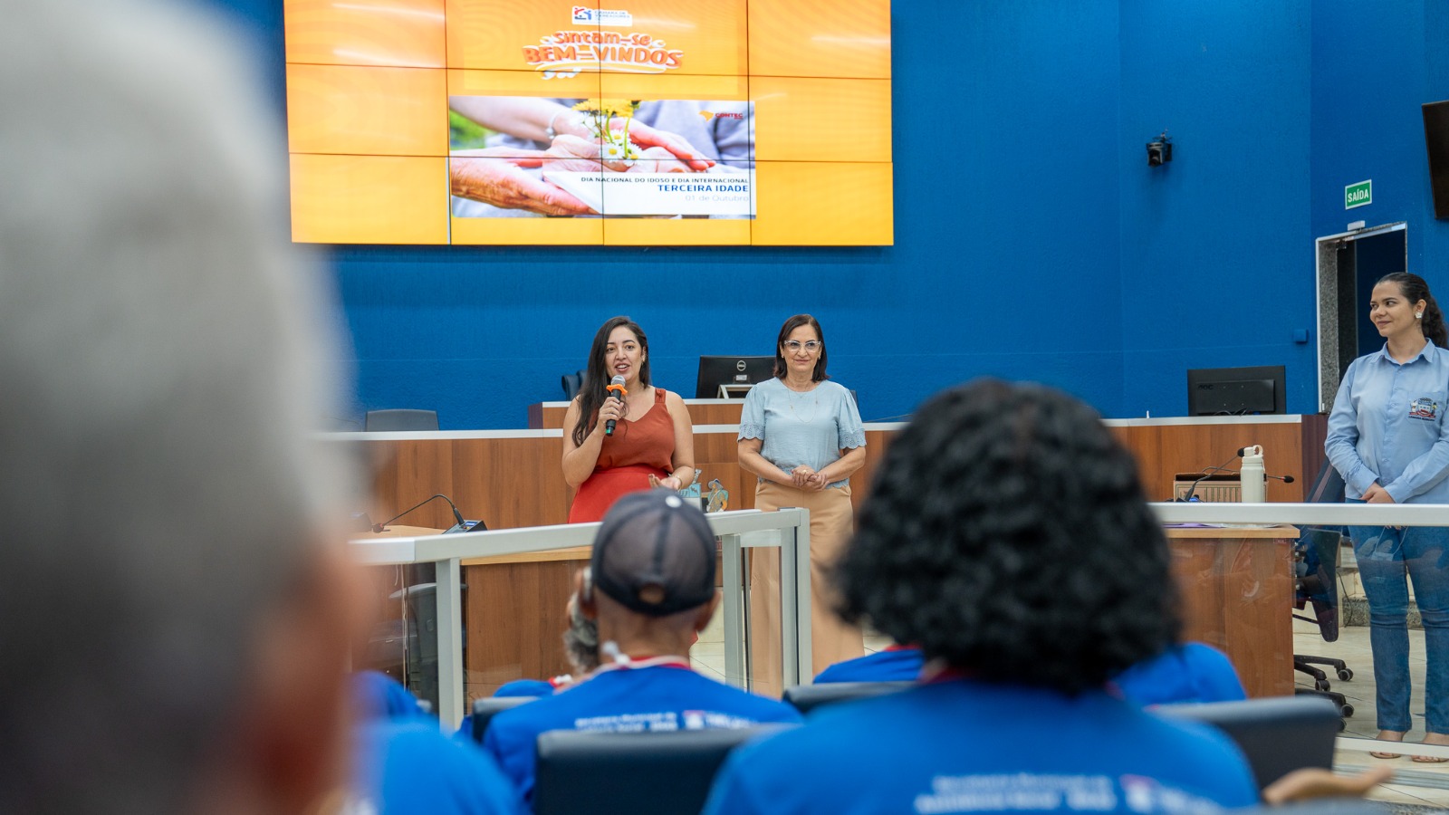 Câmara recebe segunda turma de idosos para Visita Guiada Câmara recebe segunda turma de idosos para Visita Guiada
