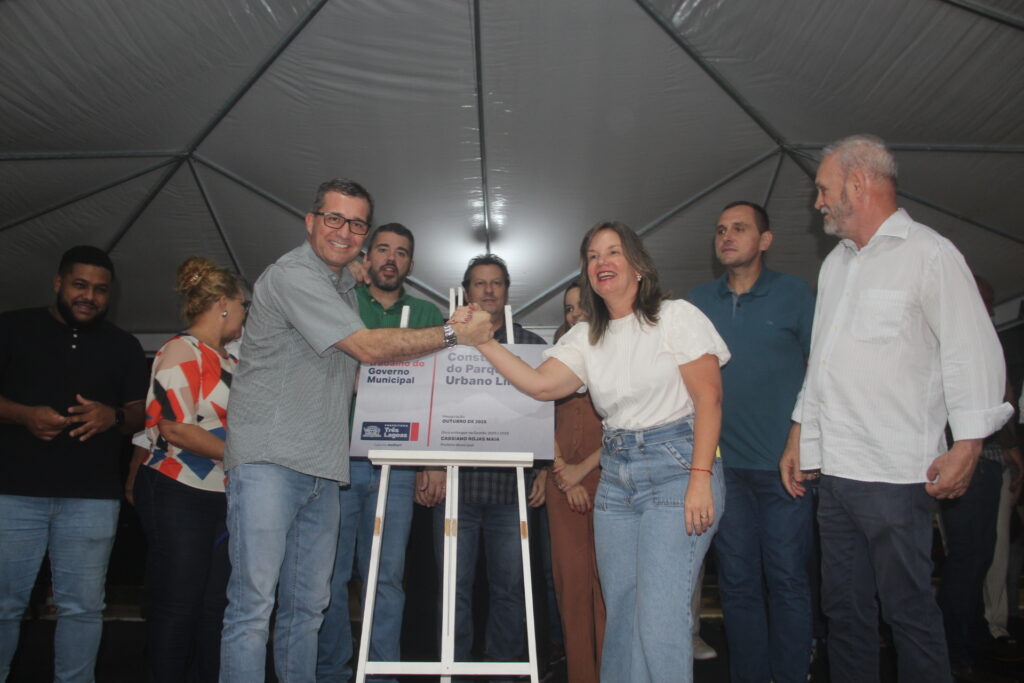 Vereadores prestigiam inauguração do parque linear da avenida Rosário Congro Vereadores prestigiam inauguração do parque linear da avenida Rosário Congro