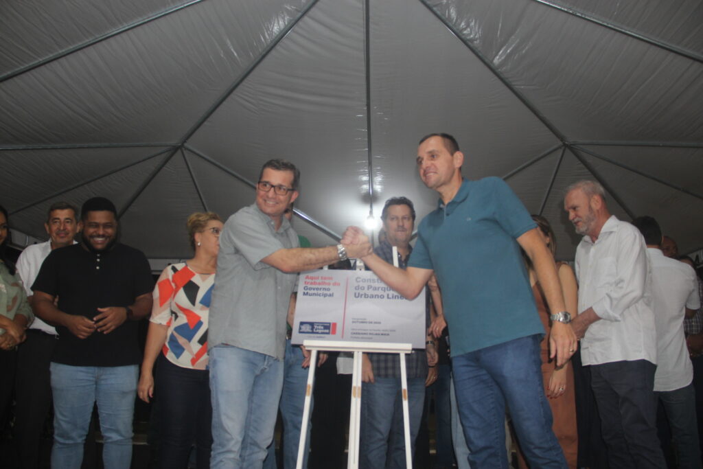Vereadores prestigiam inauguração do parque linear da avenida Rosário Congro Vereadores prestigiam inauguração do parque linear da avenida Rosário Congro