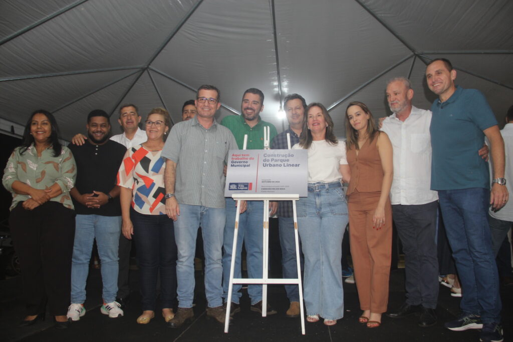 Vereadores prestigiam inauguração do parque linear da avenida Rosário Congro Vereadores prestigiam inauguração do parque linear da avenida Rosário Congro