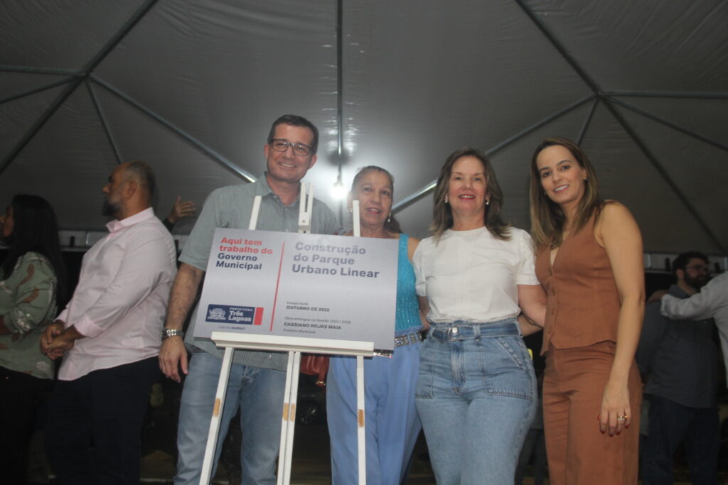 Vereadores prestigiam inauguração do parque linear da avenida Rosário Congro Vereadores prestigiam inauguração do parque linear da avenida Rosário Congro