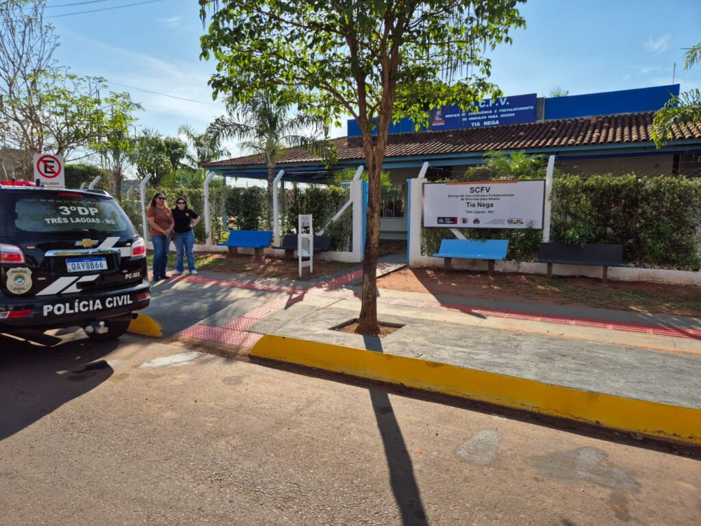 Polícia Civil visita Centro de Convivência 'Tia Nega' e reforça ações de proteção aos idosos em Três Lagoas Polícia Civil visita Centro de Convivência 'Tia Nega' e reforça ações de proteção aos idosos em Três Lagoas