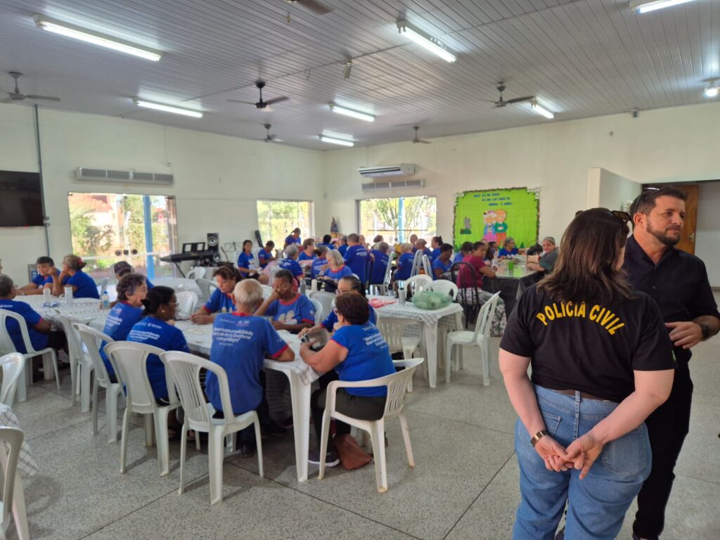 Polícia Civil visita Centro de Convivência 'Tia Nega' e reforça ações de proteção aos idosos em Três Lagoas Polícia Civil visita Centro de Convivência 'Tia Nega' e reforça ações de proteção aos idosos em Três Lagoas