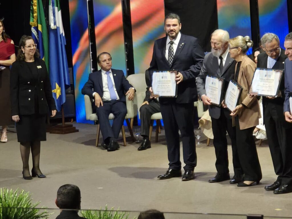 Prefeito Cassiano Maia e vereador Tonhão são homenageados pela Assembleia Legislativa em Campo Grande