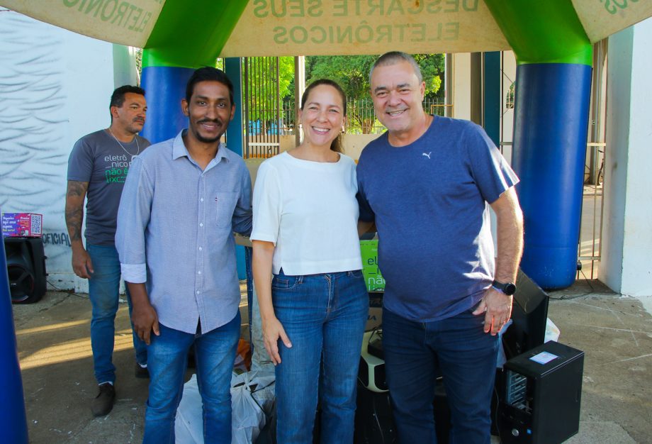 Três Lagoas arrecada 2,5 toneladas de resíduos eletrônicos durante Caravana “Eletrônico Não é Lixo” Três Lagoas arrecada 2,5 toneladas de resíduos eletrônicos durante Caravana “Eletrônico Não é Lixo”