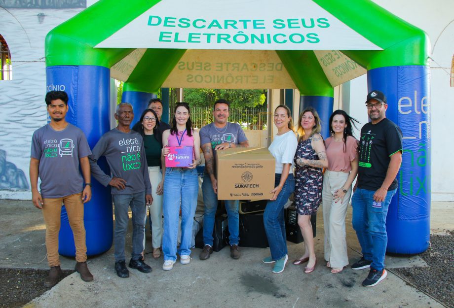 Três Lagoas arrecada 2,5 toneladas de resíduos eletrônicos durante Caravana “Eletrônico Não é Lixo” Três Lagoas arrecada 2,5 toneladas de resíduos eletrônicos durante Caravana “Eletrônico Não é Lixo”
