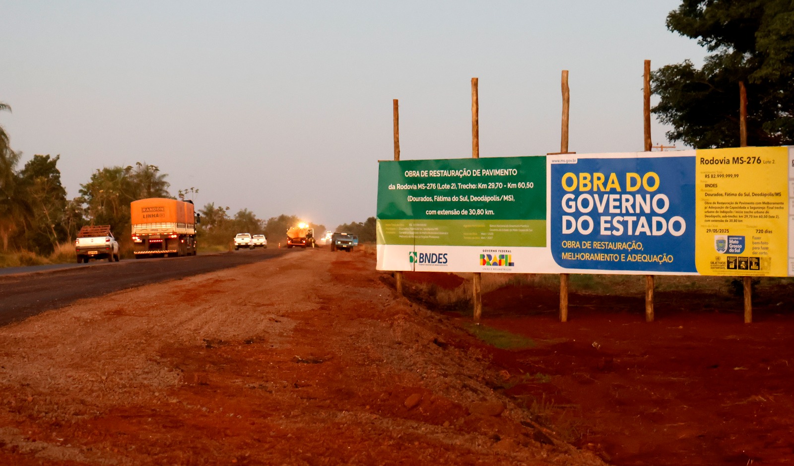 Mato Grosso do Sul e BNDES reforçam parceria de R$ 2,5 bilhões para modernização logística regional Mato Grosso do Sul e BNDES reforçam parceria de R$ 2,5 bilhões para modernização logística regional