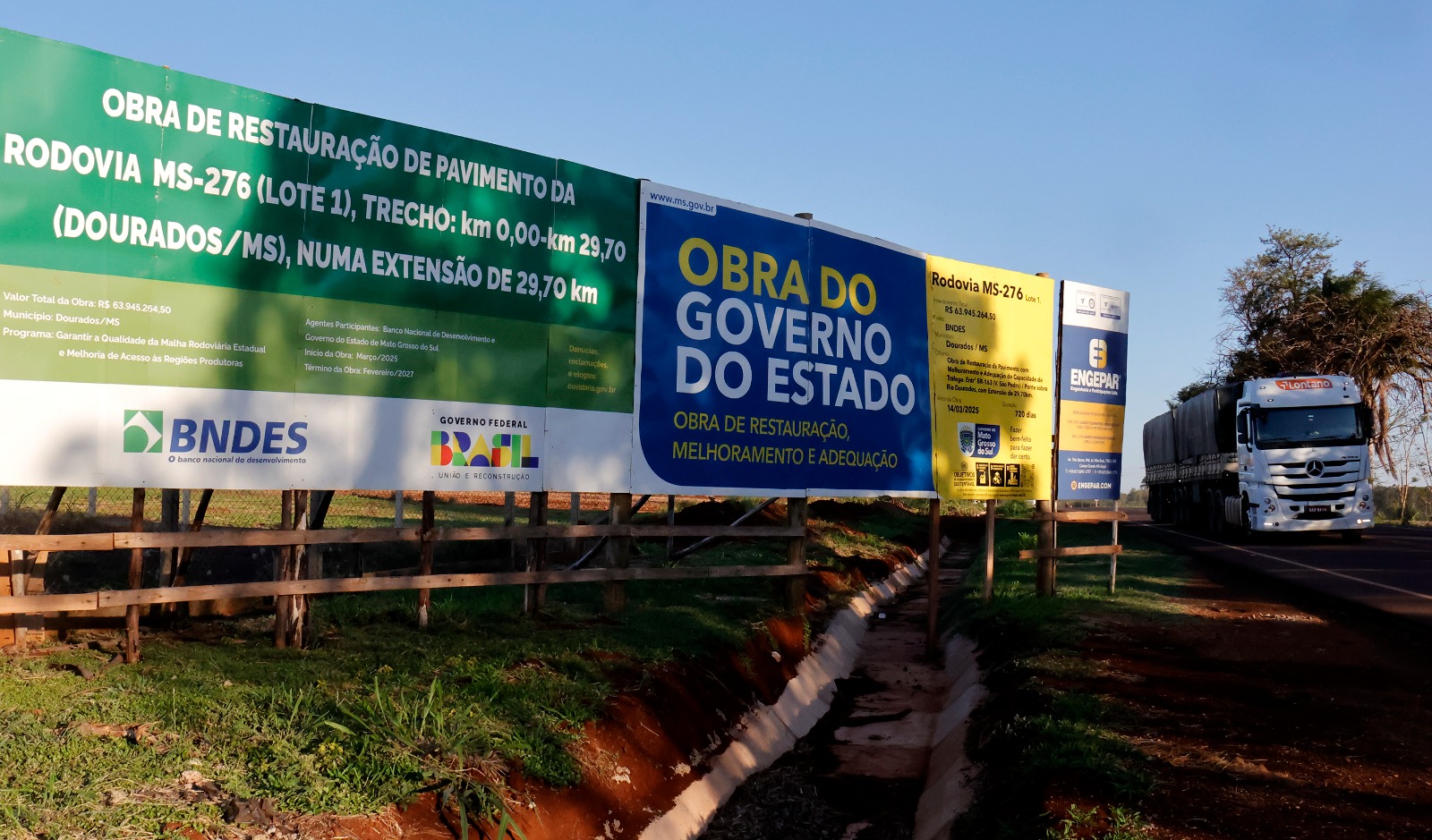 Mato Grosso do Sul e BNDES reforçam parceria de R$ 2,5 bilhões para modernização logística regional Mato Grosso do Sul e BNDES reforçam parceria de R$ 2,5 bilhões para modernização logística regional