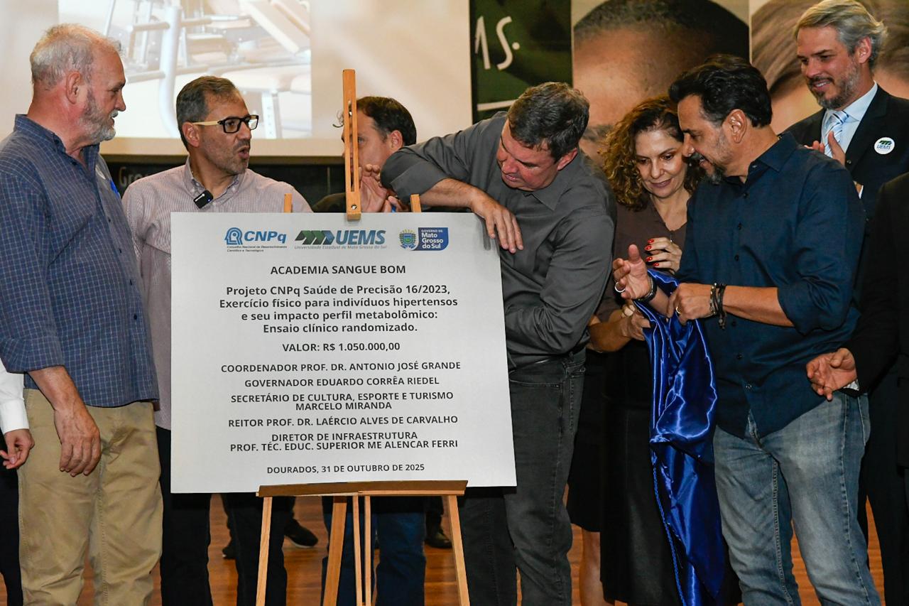 Com restaurantes universitários e outras obras na UEMS, Governo de MS fortalece educação superior Com restaurantes universitários e outras obras na UEMS, Governo de MS fortalece educação superior