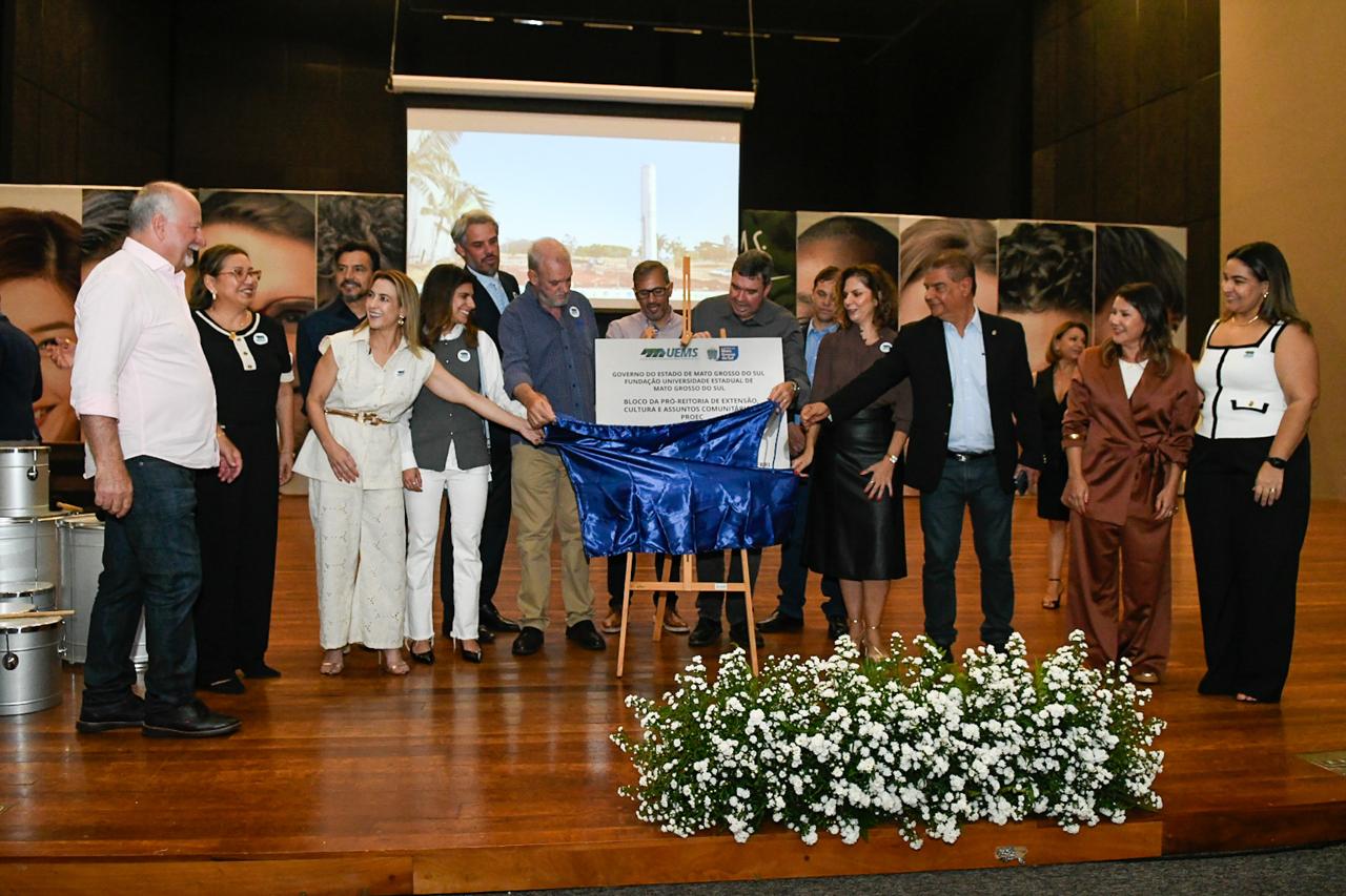 Com restaurantes universitários e outras obras na UEMS, Governo de MS fortalece educação superior Com restaurantes universitários e outras obras na UEMS, Governo de MS fortalece educação superior