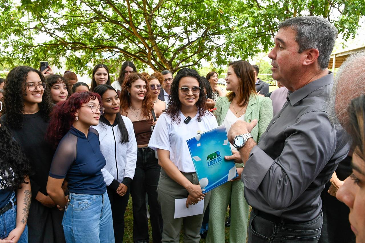 Com restaurantes universitários e outras obras na UEMS, Governo de MS fortalece educação superior Com restaurantes universitários e outras obras na UEMS, Governo de MS fortalece educação superior
