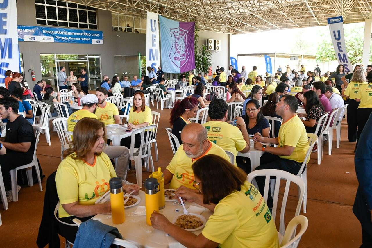 Com restaurantes universitários e outras obras na UEMS, Governo de MS fortalece educação superior Com restaurantes universitários e outras obras na UEMS, Governo de MS fortalece educação superior