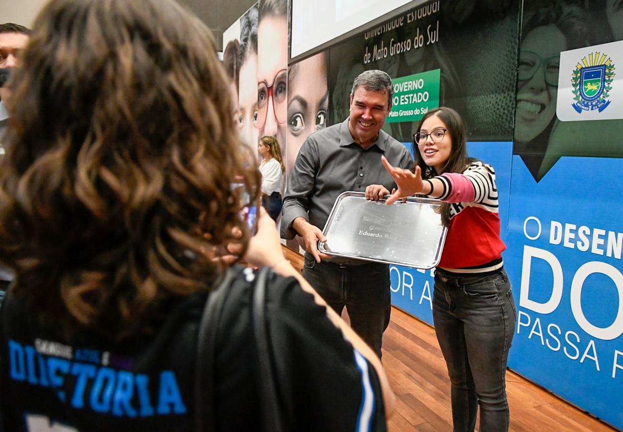 Com restaurantes universitários e outras obras na UEMS, Governo de MS fortalece educação superior Com restaurantes universitários e outras obras na UEMS, Governo de MS fortalece educação superior