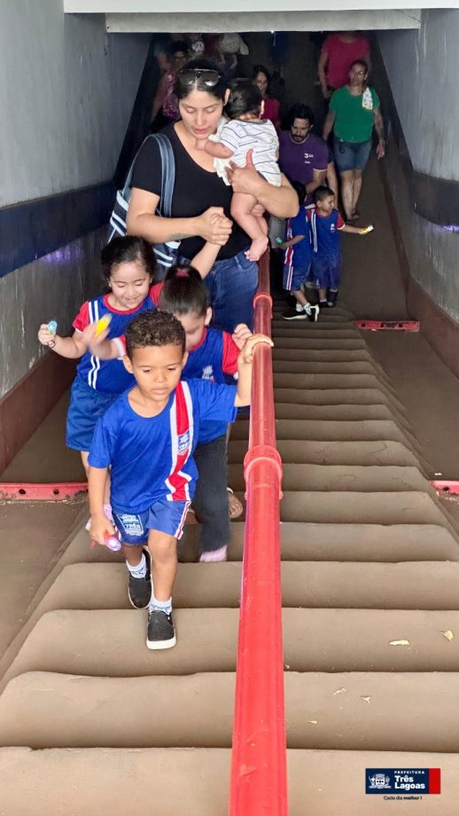 TOUR PELA HISTÓRIA – Alunos da CEI Cida Castro visitam O Túnel da NOB da antiga Estação Ferroviária TOUR PELA HISTÓRIA – Alunos da CEI Cida Castro visitam O Túnel da NOB da antiga Estação Ferroviária