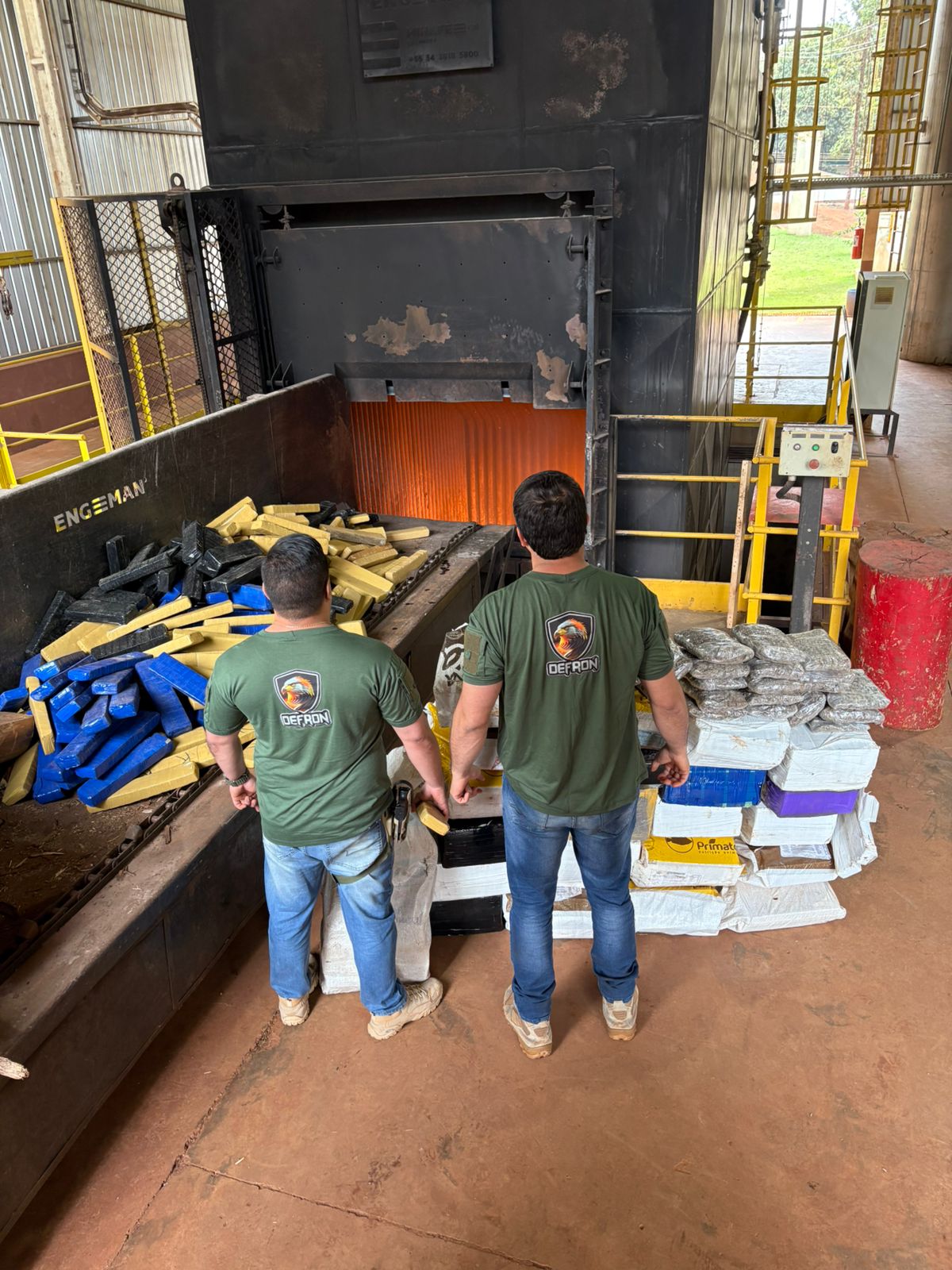 Polícia Civil incinera 11,5 toneladas de drogas em Ponta Porã