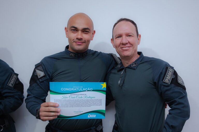 Coronel David visita 10ª CIPM, destaca ato heroico de policiais militares e lembra conquista histórica da PM com a Lei da Presunção de Inocência