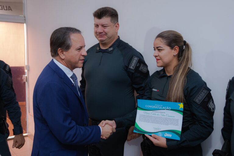 Coronel David visita 10ª CIPM, destaca ato heroico de policiais militares e lembra conquista histórica da PM com a Lei da Presunção de Inocência