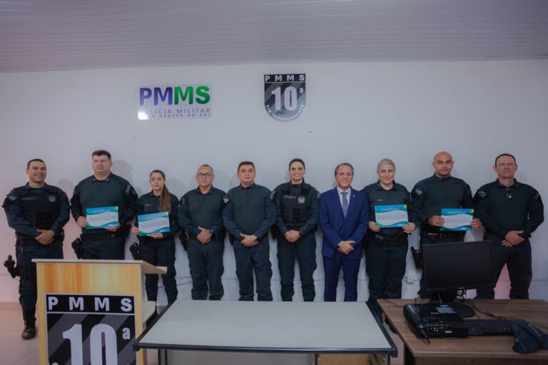 Coronel David visita 10ª CIPM, destaca ato heroico de policiais militares e lembra conquista histórica da PM com a Lei da Presunção de Inocência