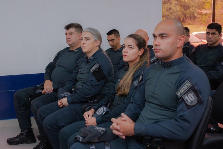 Coronel David visita 10ª CIPM, destaca ato heroico de policiais militares e lembra conquista histórica da PM com a Lei da Presunção de Inocência