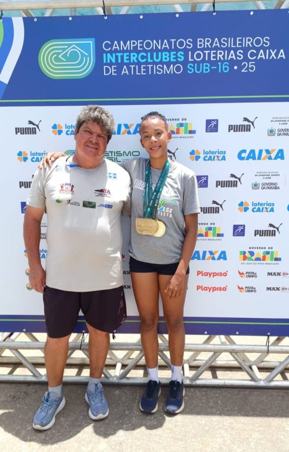 Atleta Maria Eduarda conquista o título de Campeã Brasileira Sub-16 e traz ouro para Três Lagoas