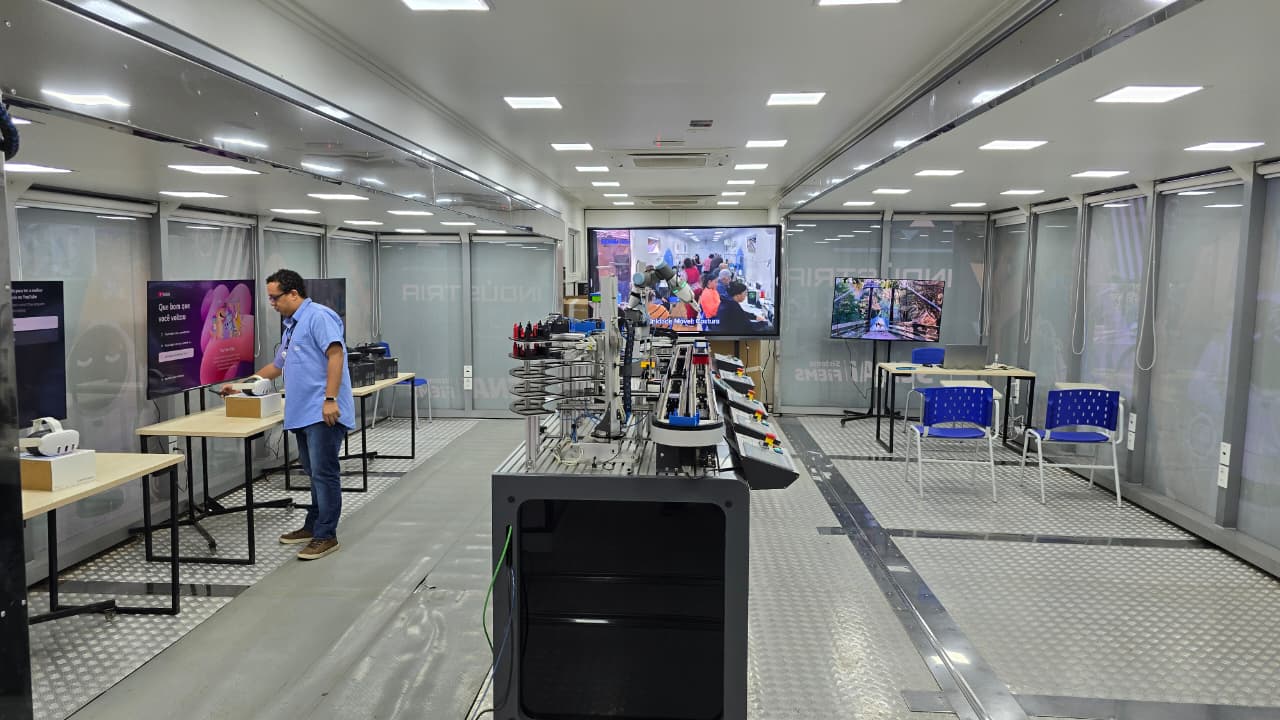 Senai apresenta tecnologias 4.0 e oferece cursos gratuitos ao público da Expogenética Senai apresenta tecnologias 4.0 e oferece cursos gratuitos ao público da Expogenética