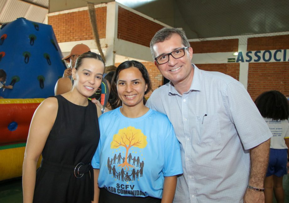 XIII Encontro de Famílias da AABB em parceria com a Prefeitura reúne centenas de pessoas em Três Lagoas