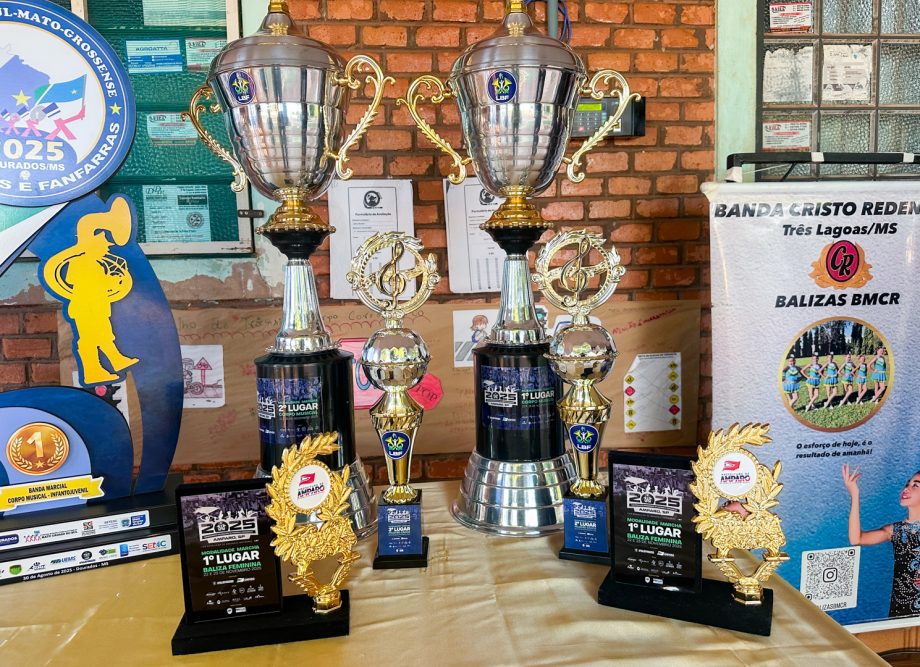 Prefeito Dr. Cassiano Maia visita Bandas Cristo Redentor e parabeniza integrantes pelas conquistas no Campeonato Brasileiro da LBF