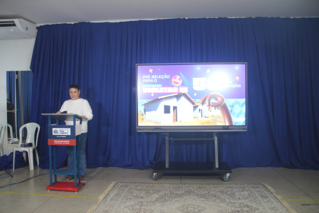 Prefeitura de Três Lagoas realiza sorteio histórico de unidades habitacionais com transmissão ao vivo”; Confira os nomes contemplados Prefeitura de Três Lagoas realiza sorteio histórico de unidades habitacionais com transmissão ao vivo”; Confira os nomes contemplados