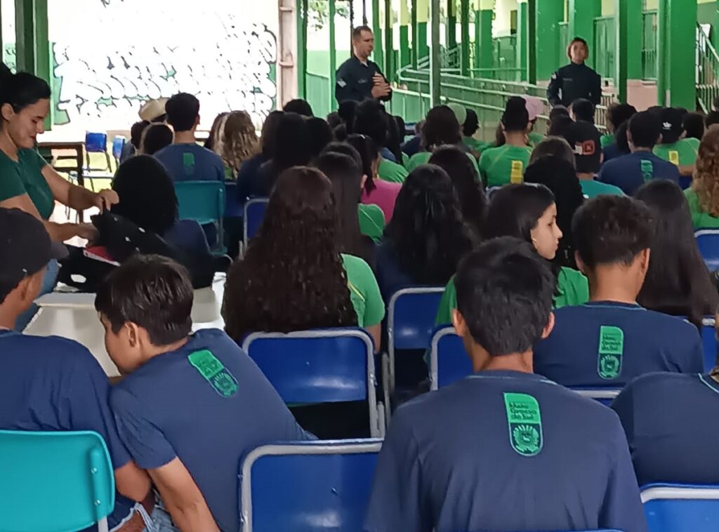 PM realiza palestras inspiradoras em escolas de Três Lagoas e motiva jovens a acreditarem no próprio potencial