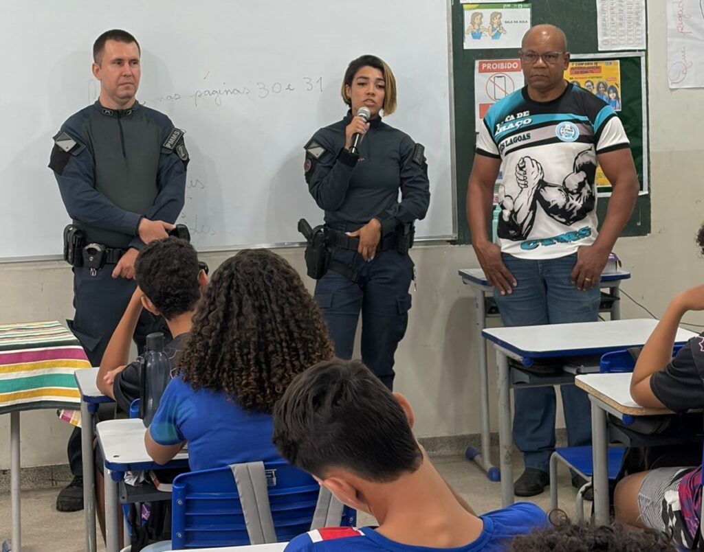 PM realiza palestras inspiradoras em escolas de Três Lagoas e motiva jovens a acreditarem no próprio potencial