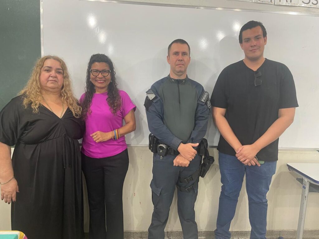 PM realiza palestras inspiradoras em escolas de Três Lagoas e motiva jovens a acreditarem no próprio potencial