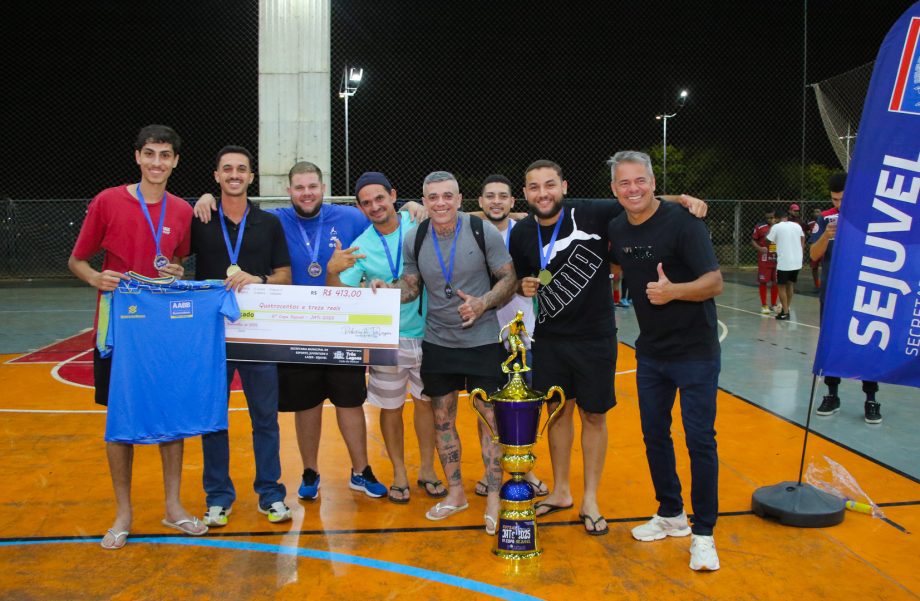 JR Reciclagem conquista título de campeã do Futsal Masculino da VI Copa Sejuvel 2025 JR Reciclagem conquista título de campeã do Futsal Masculino da VI Copa Sejuvel 2025