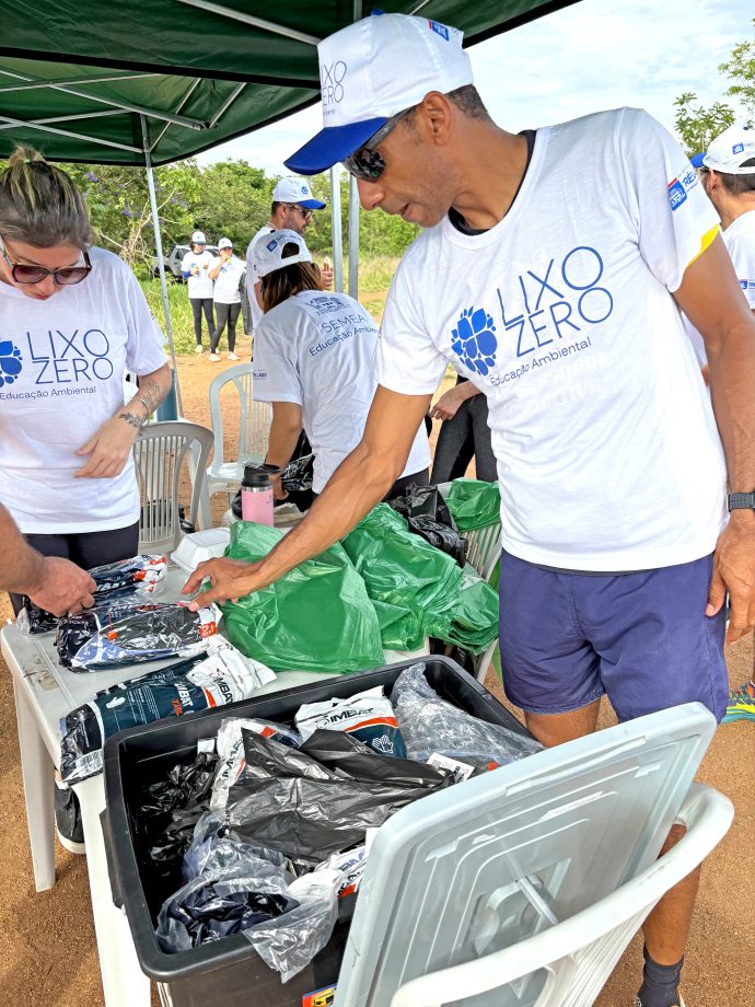 Semana do lixo Zero encerra com recolhimento de mais de meia tonelada de resíduos da Cascalheira