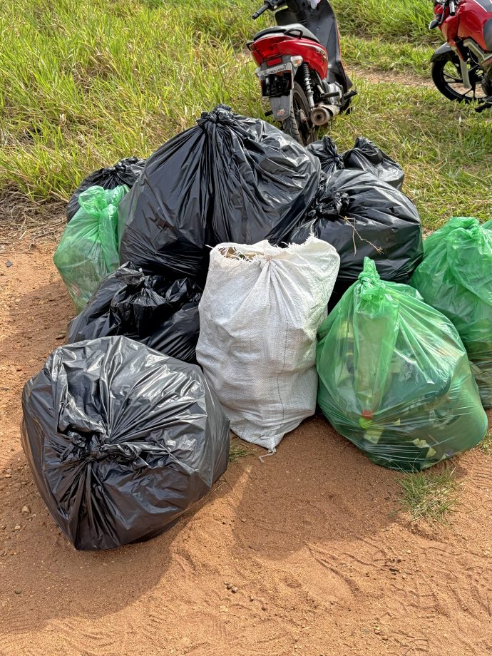 Semana do lixo Zero encerra com recolhimento de mais de meia tonelada de resíduos da Cascalheira