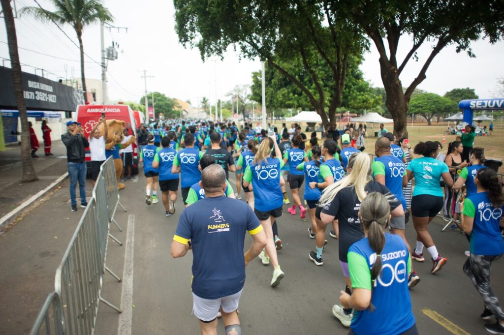Corrida e Caminhada Suzano Faz Bem reúne mil participantes em Três Lagoas neste fim de semana