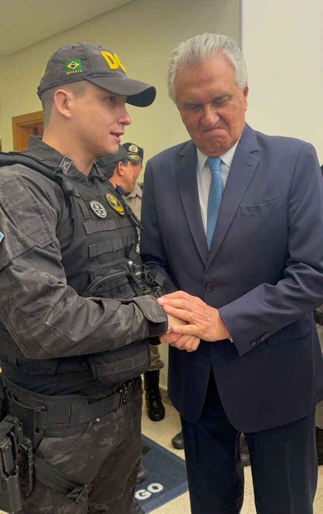 DOF recebe homenagem do Governador do Estado de Goiás